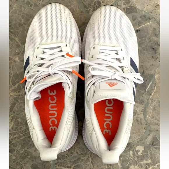Adidas SOLARBLAZE running shoes Dash White Orange Solar EE4238 Size 6 - Picture 7 of 12